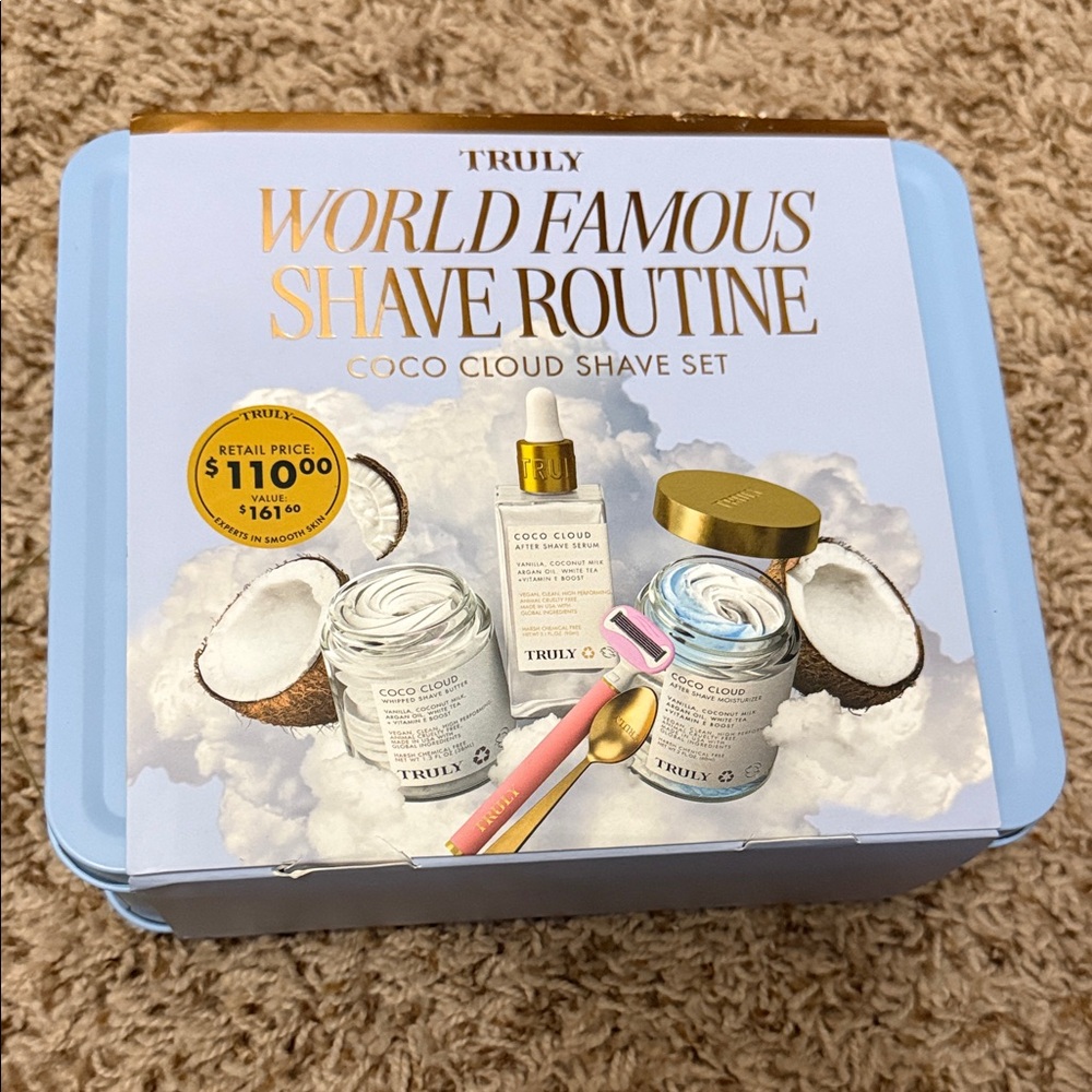 TRULY Coco Cloud Shave Routine Set
